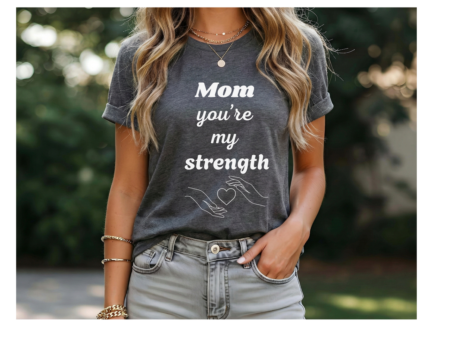 Unisex Short Sleeve Strenght mom