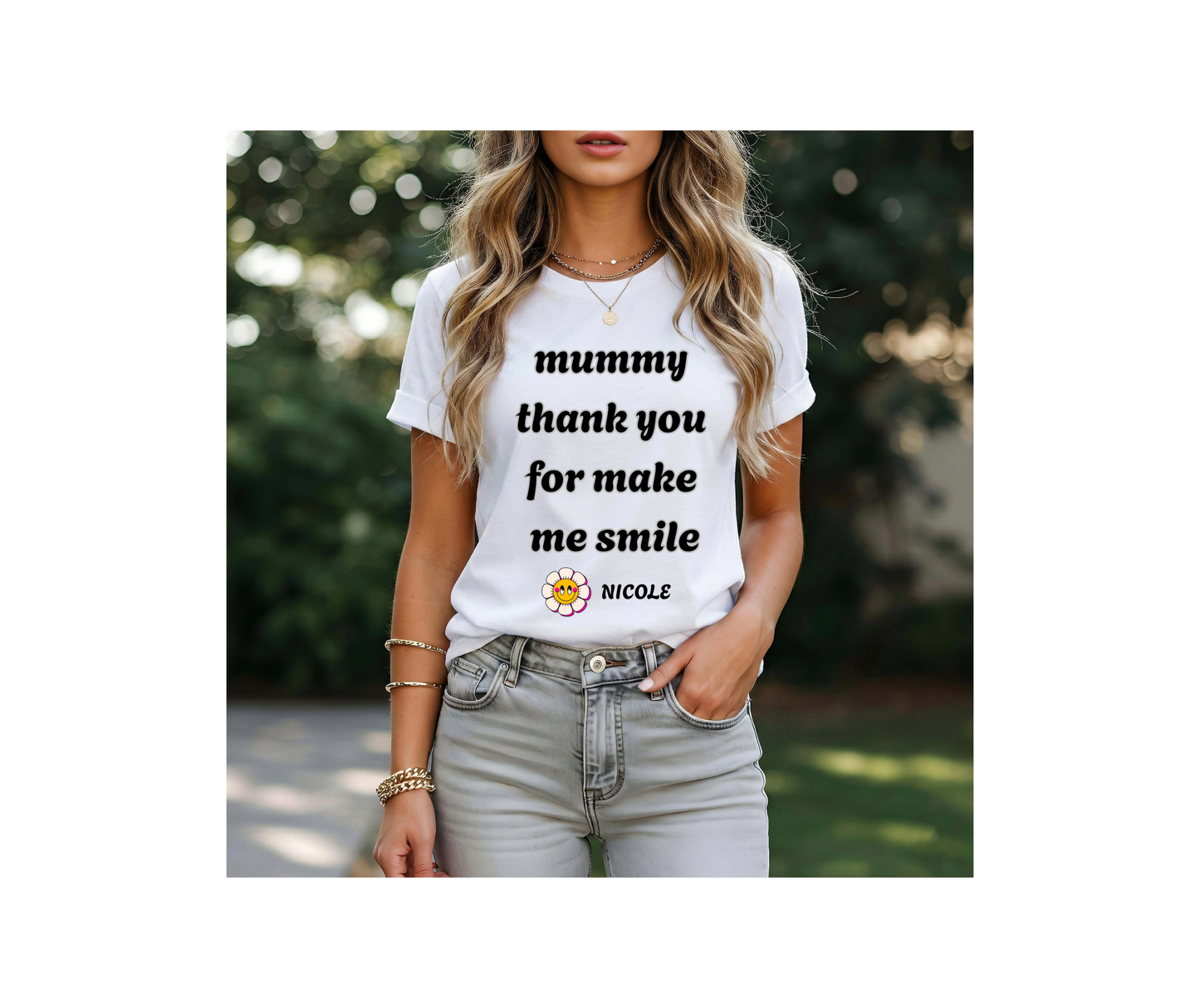 Unisex Short Sleeve Thank you mummy