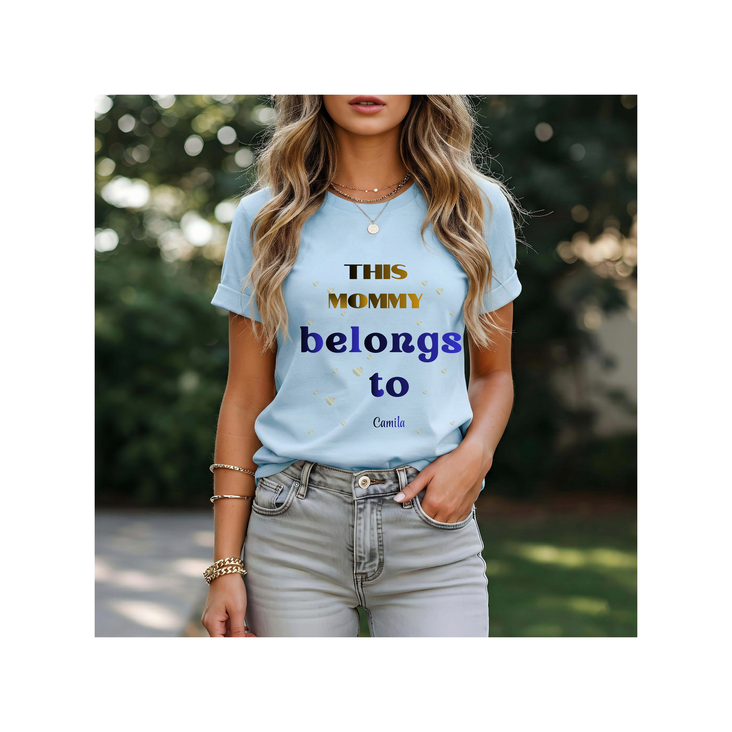 Mommy Belongs To Tee — "This Mommy Belongs To" Mother's Day Graphic Tee