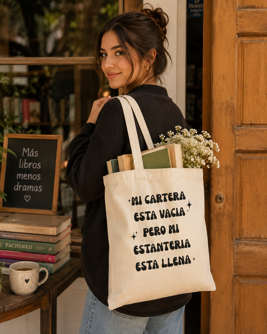 Cotton Canvas Tote Bag