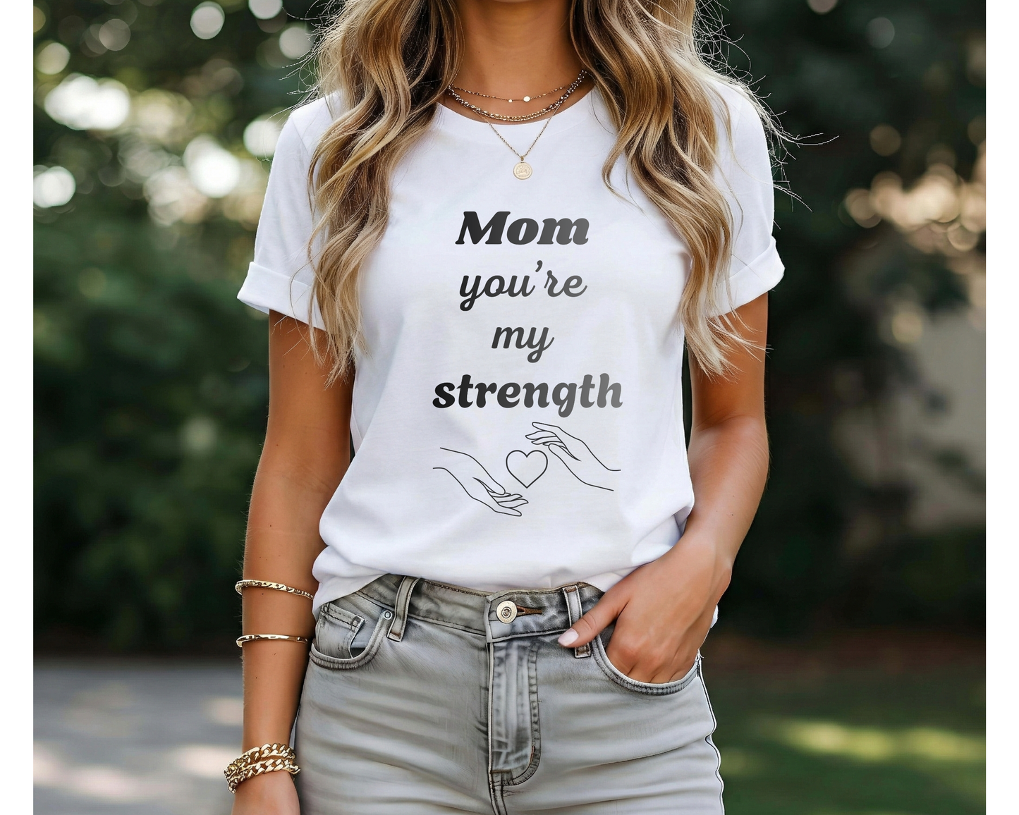 Unisex Short Sleeve Strenght mom